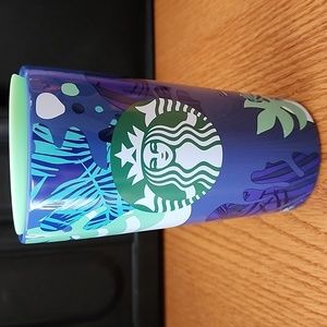 Starbucks Tropical Floral Ceramic Mug